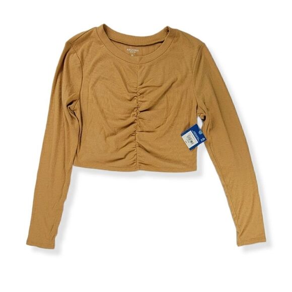 Arizona Cropped Long Sleeve shirt X-Large Juniors - Picture 1 of 3